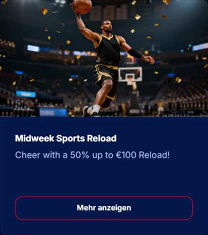Midweek Sports Reload 50 Prozent Basketball Dunk