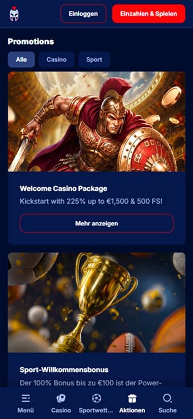 screen-2 Mobile Aktionen Filter Casino Sport